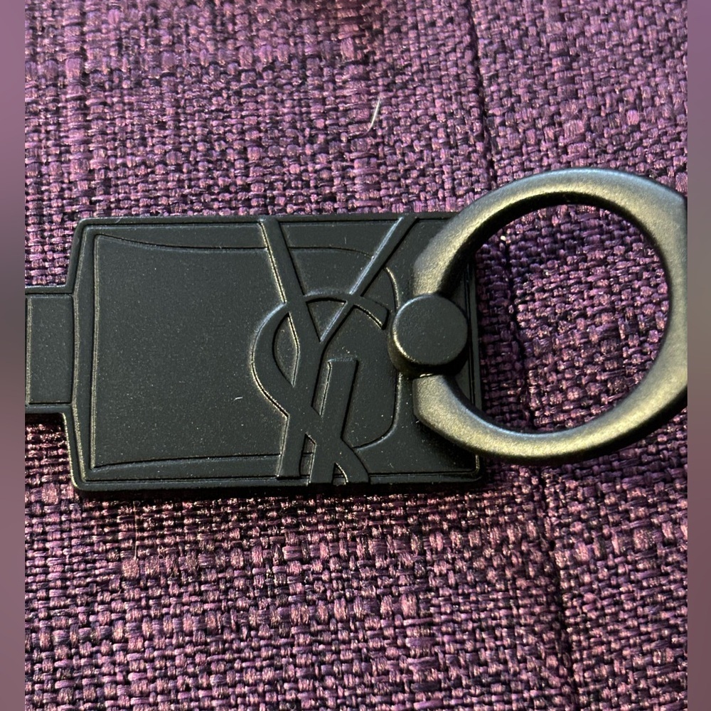 YSL Beaute Libre Stand Phone Holder Smartphone Ring - Black - Picture 3 of 7